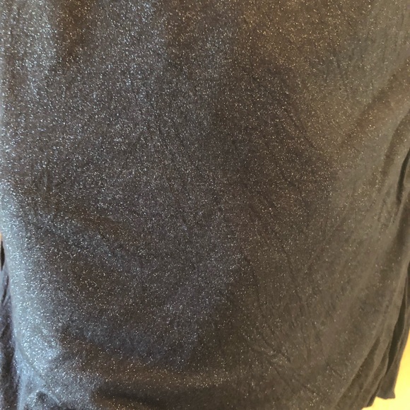 Maurices Metallic and drape neck blouse xxl - Picture 4 of 4